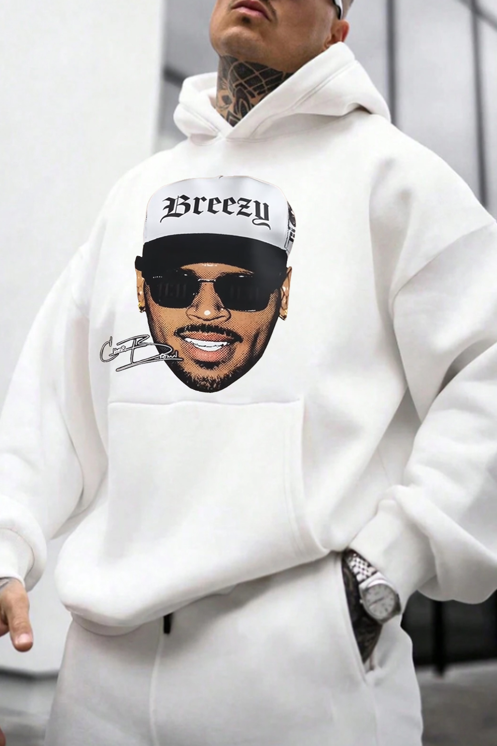 Brez CB Merch HOODIE For MEN