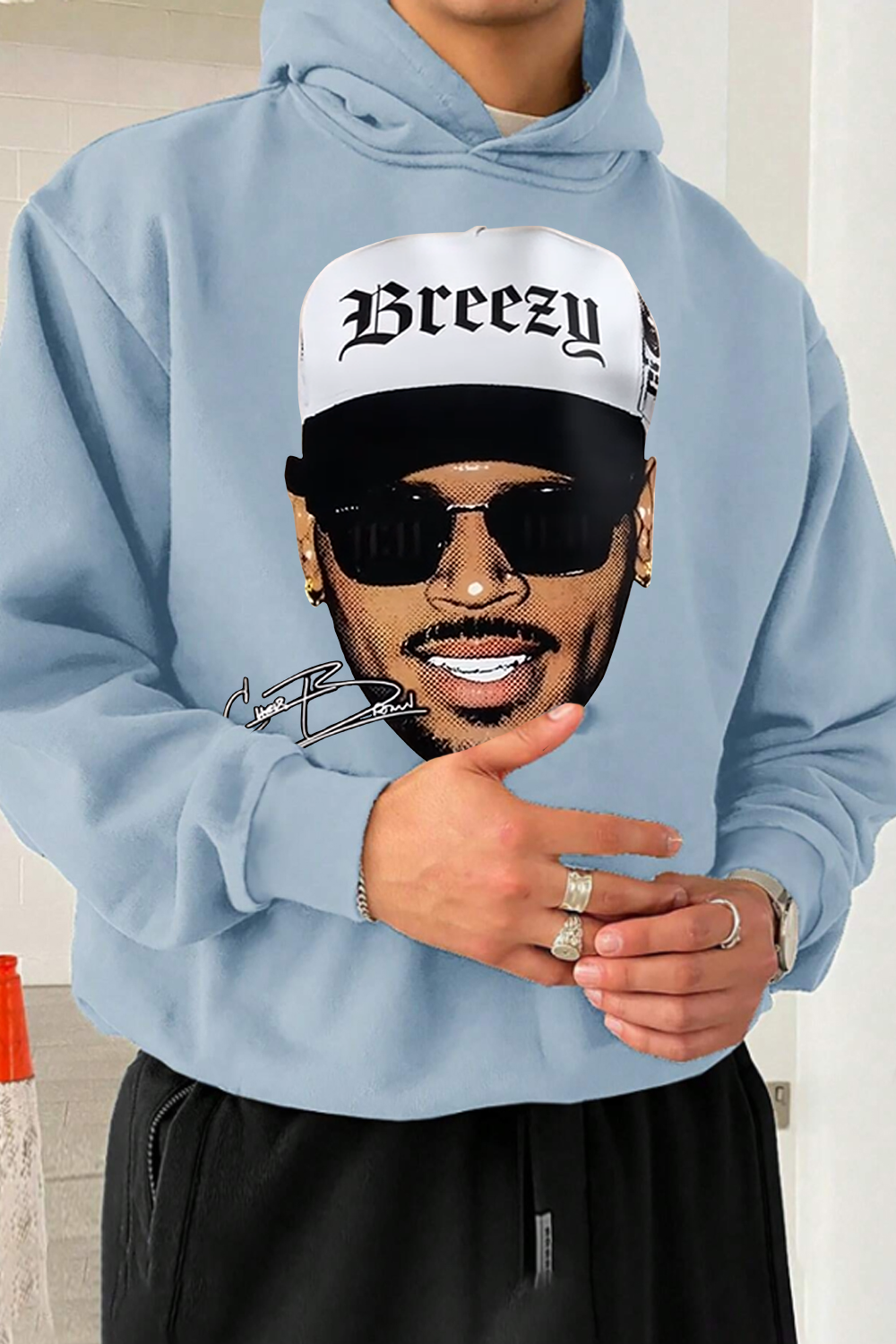 Brez CB Merch HOODIE For MEN