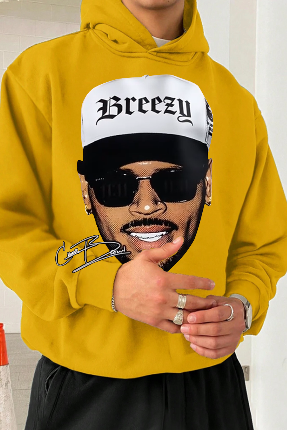 Brez CB Merch HOODIE For MEN