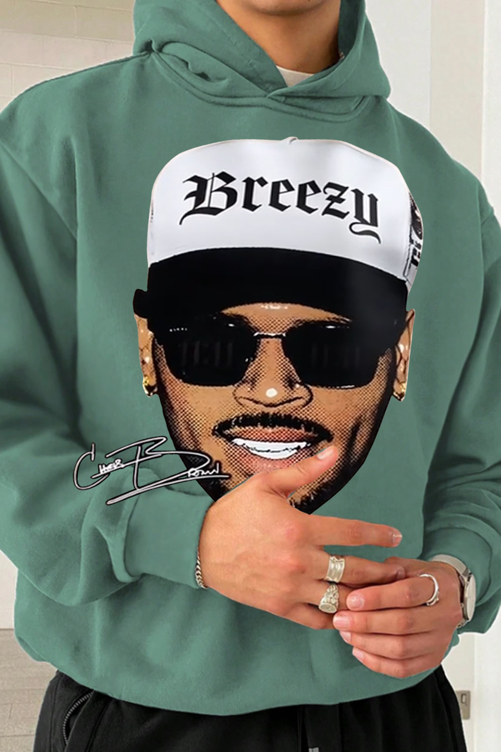 Brez CB Merch HOODIE For MEN