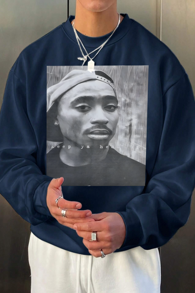 2Pac 90s Rappers Graphic Tee For Men