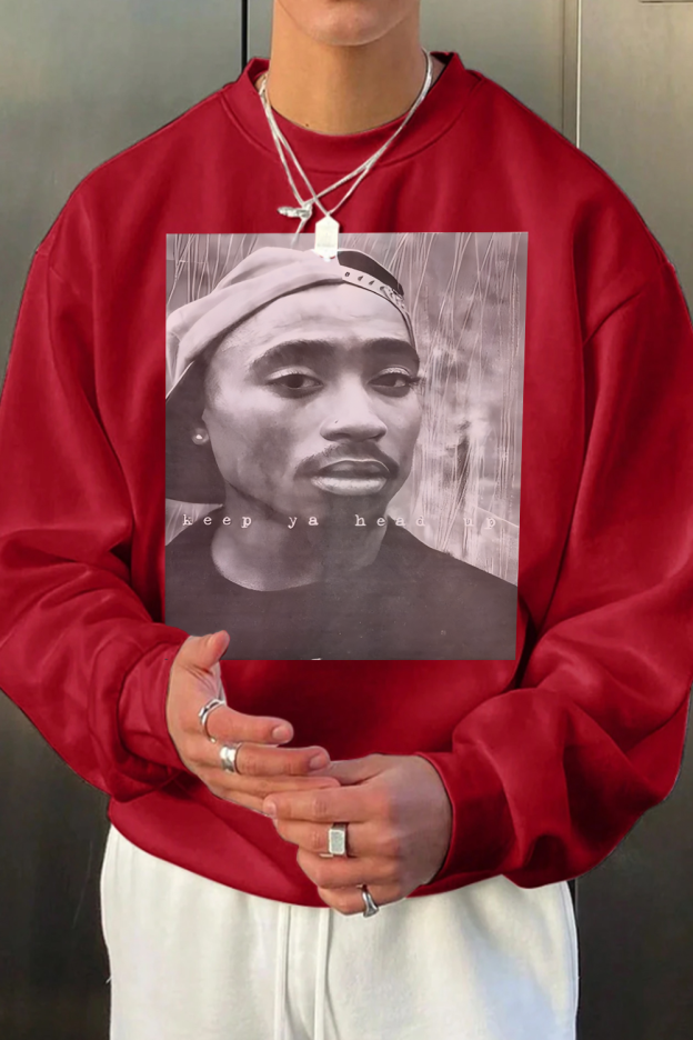 2Pac 90s Rappers Graphic Tee For Men
