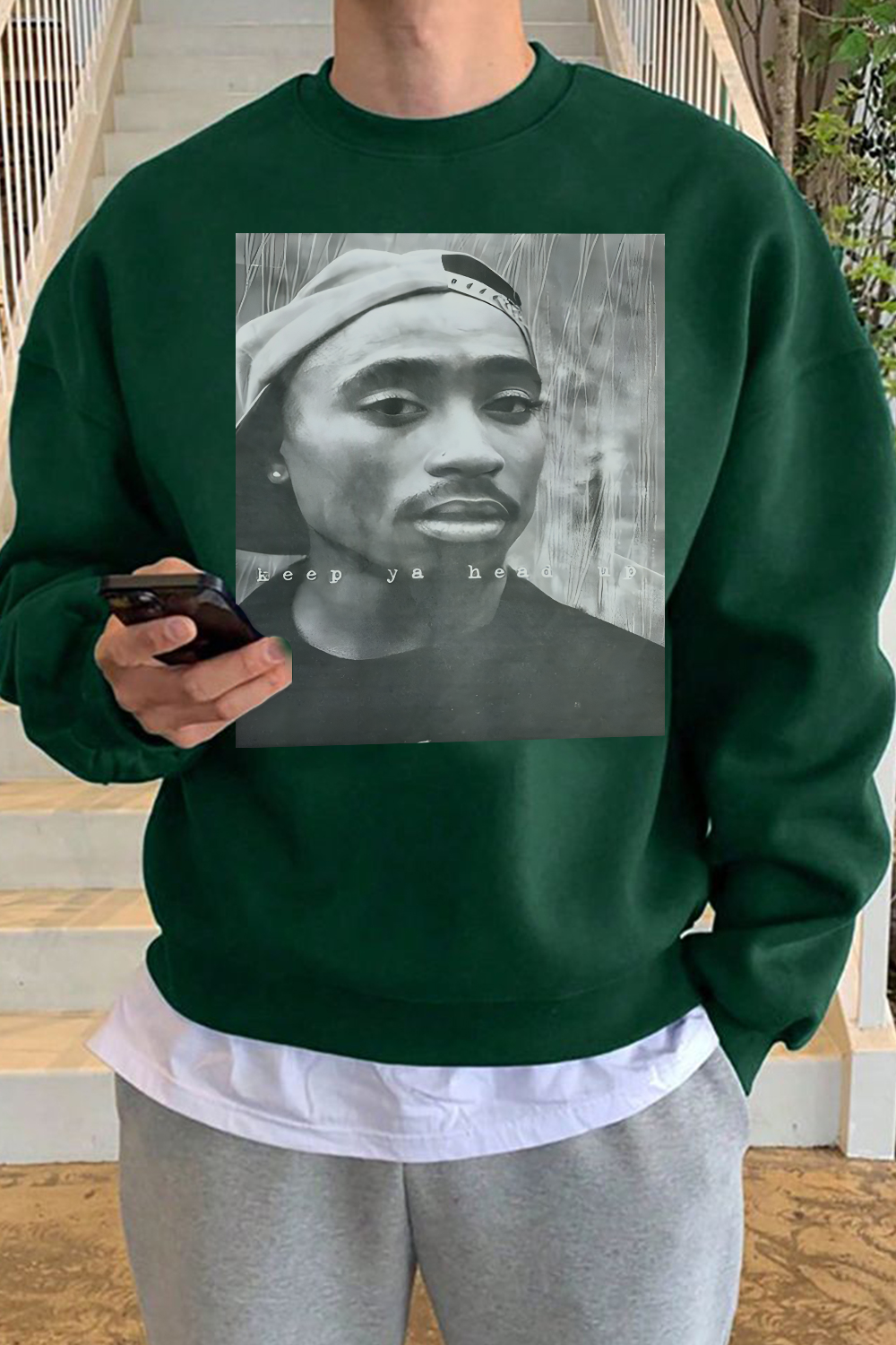 2Pac 90s Rappers Graphic Tee For Men