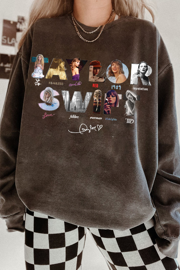 T S Album Cover Sweatshirt