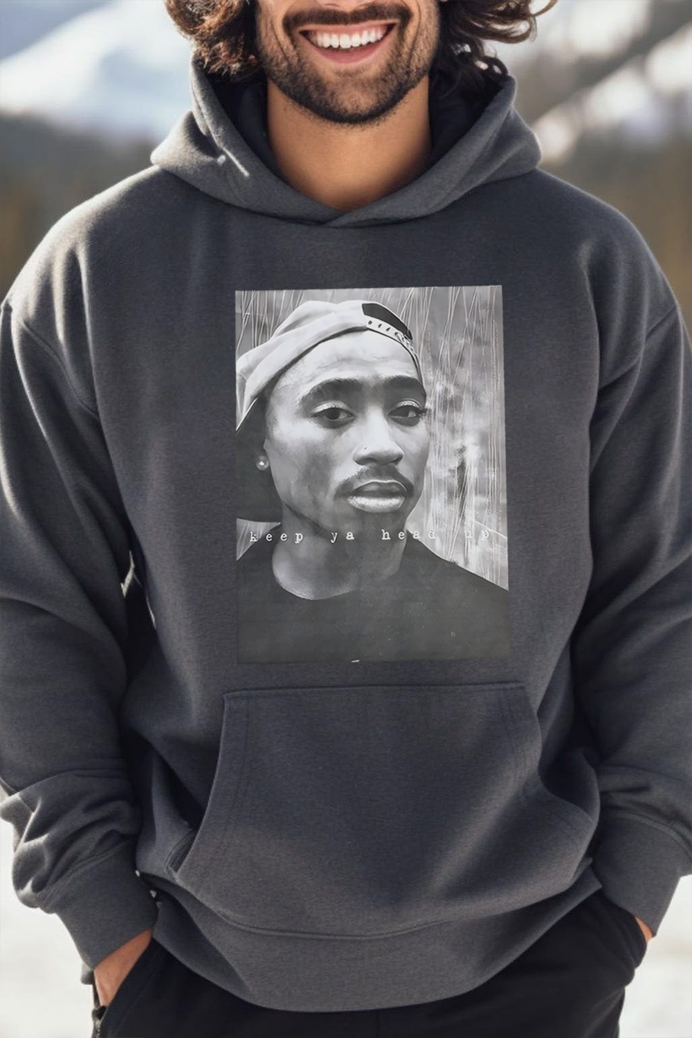 2Pac 90s Rappers Graphic Tee For Men