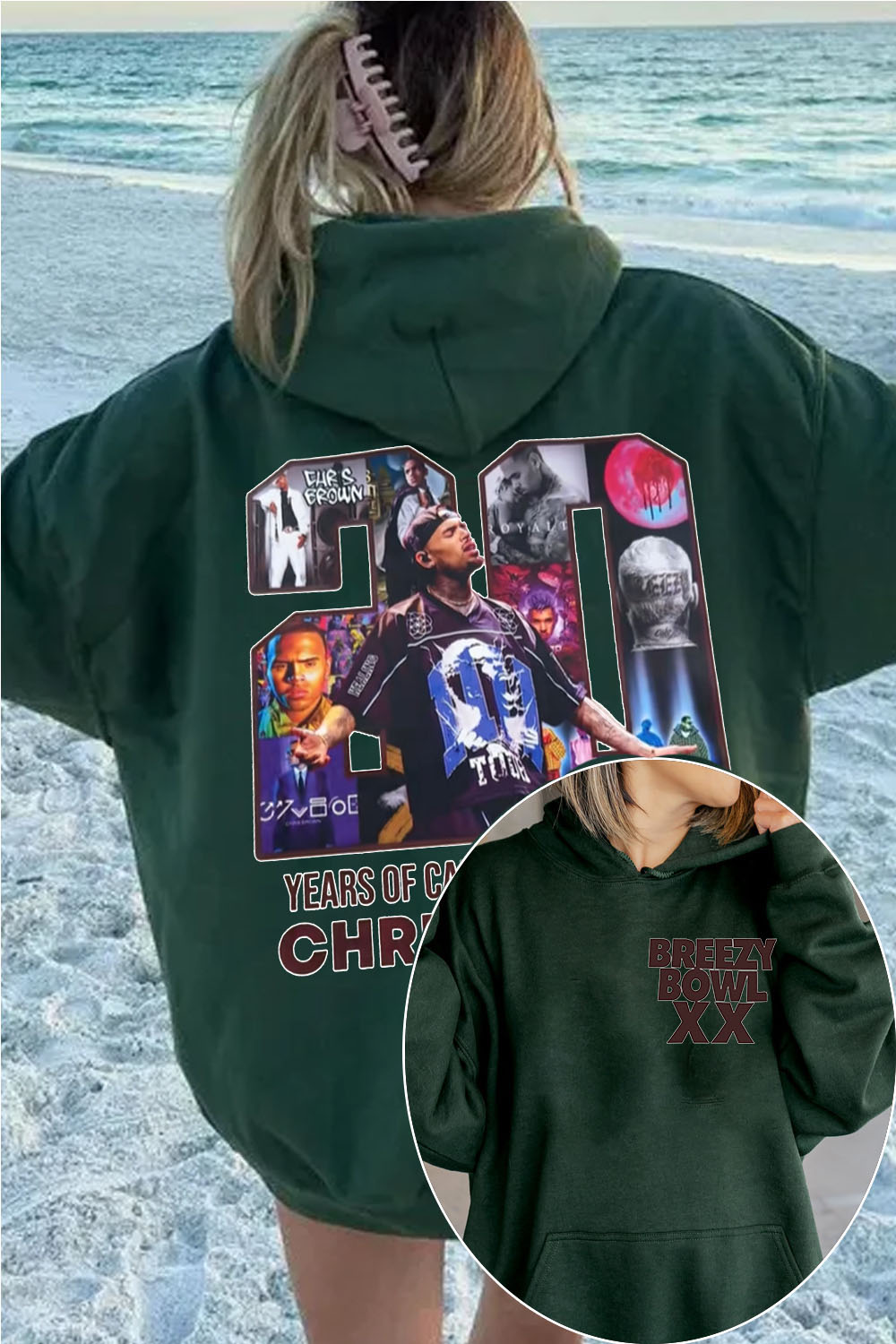cb 2025 tour women HOODIE