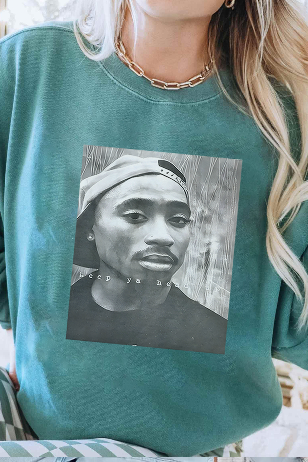 2Pac 90s Rappers Graphic sweatshirt For Women