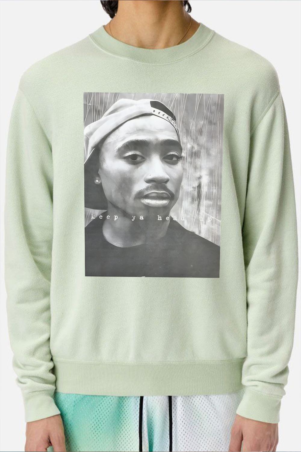 2Pac 90s Rappers Graphic sweatshirt For Men