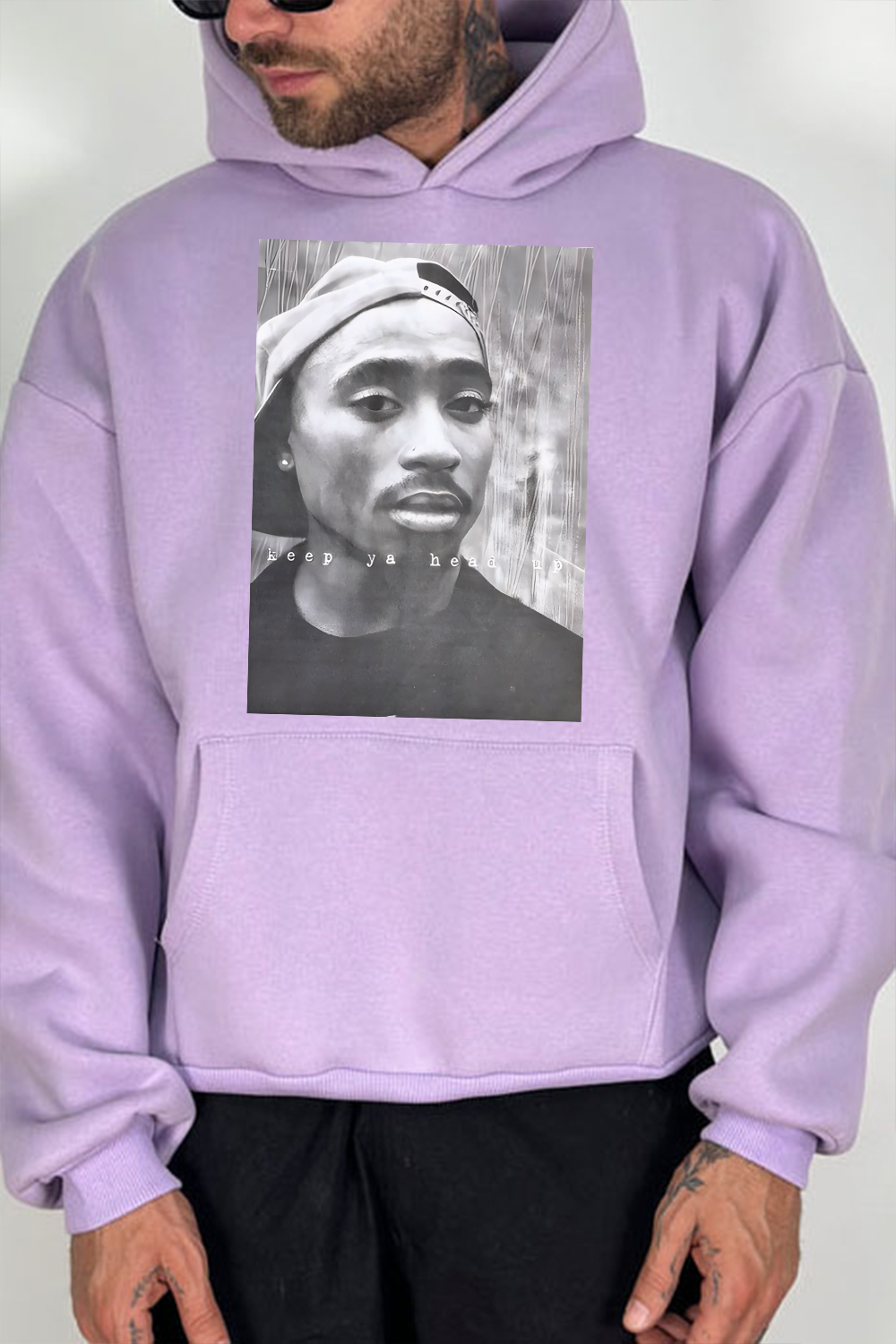 2Pac 90s Rappers Graphic hoodie For Men