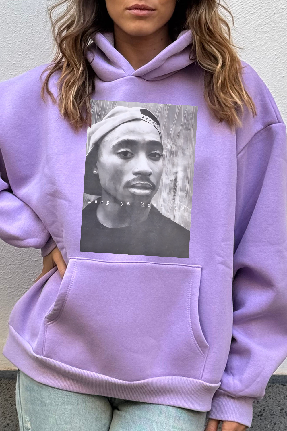 2Pac 90s Rappers Graphic hoodie For WOMEN