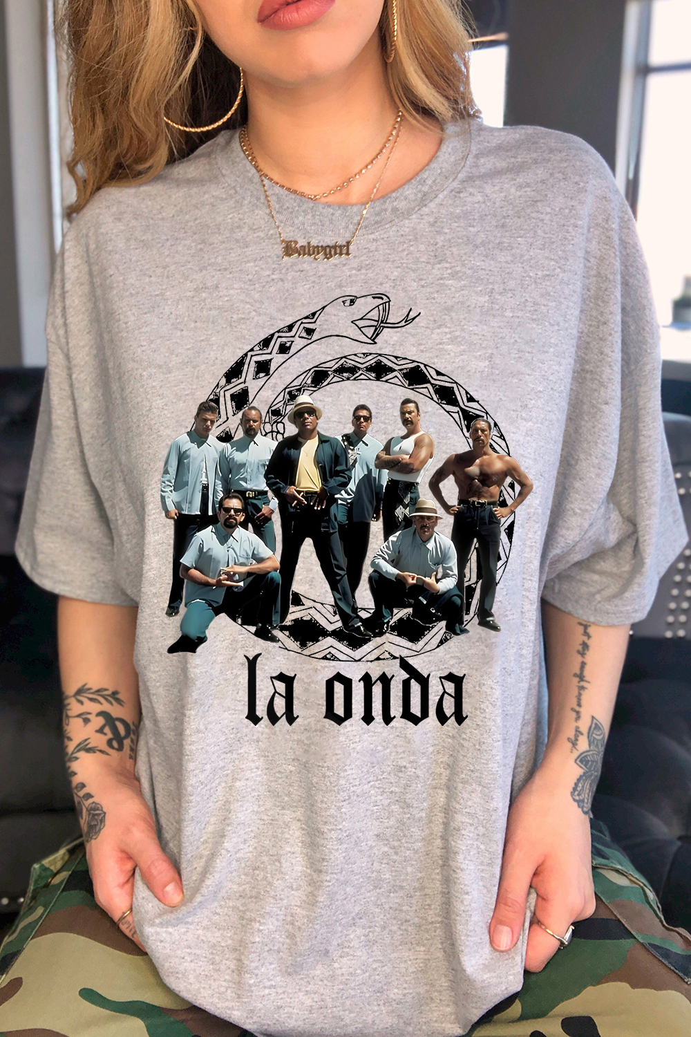 Waves laonda women t shirt