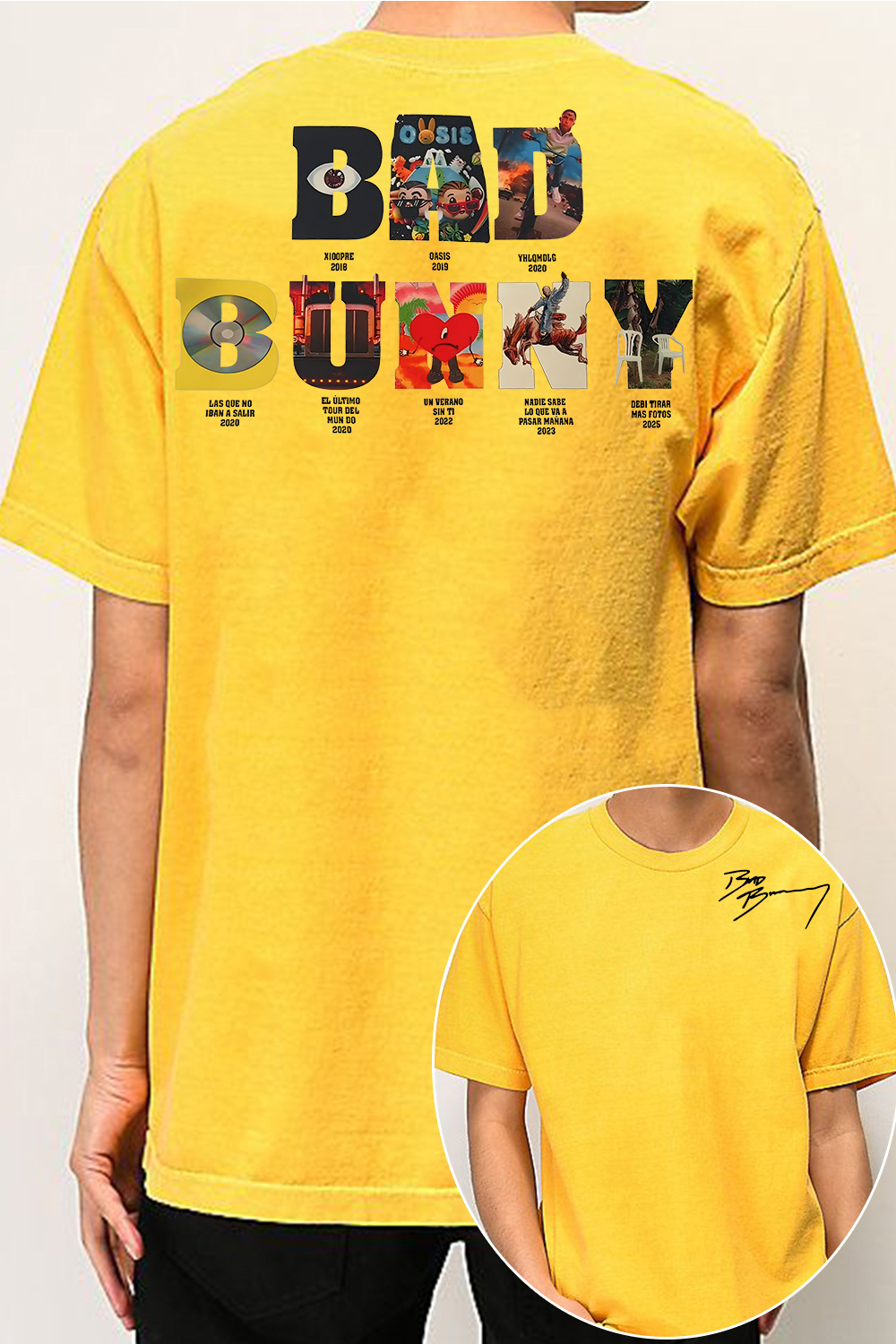 Bad Bunny DTMF Album Tee For Men