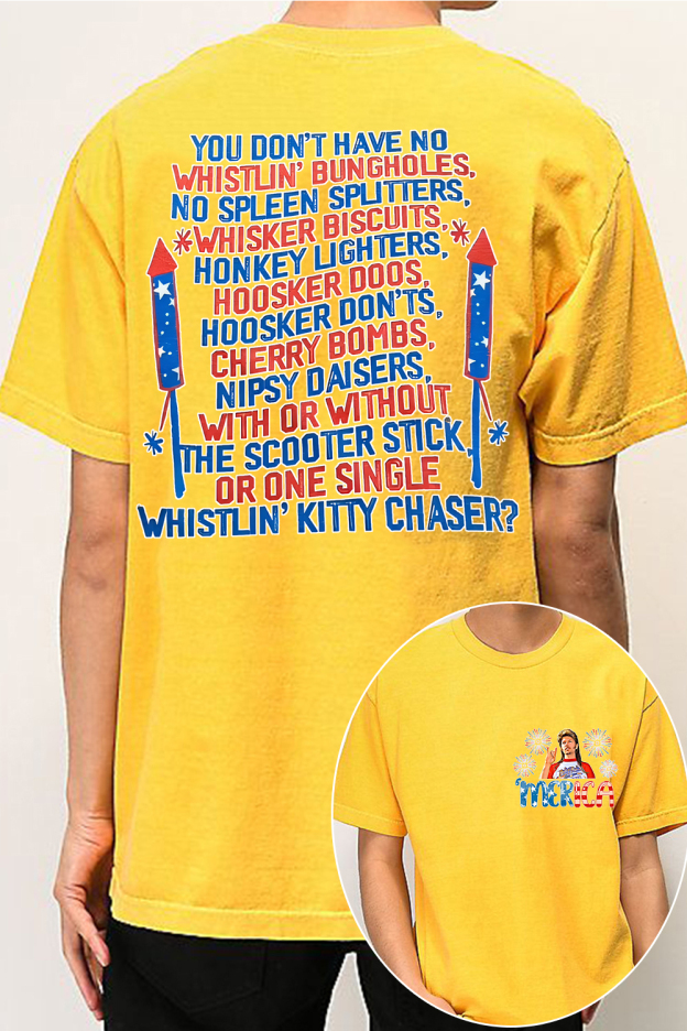 4th of July 2-Sided T-Shirt