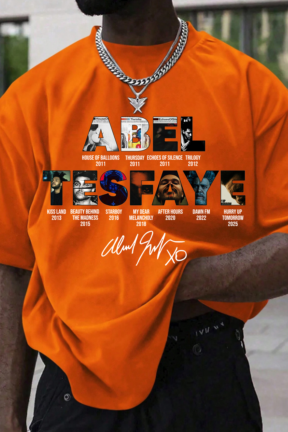 abeltesfaye Theweeknd shirt