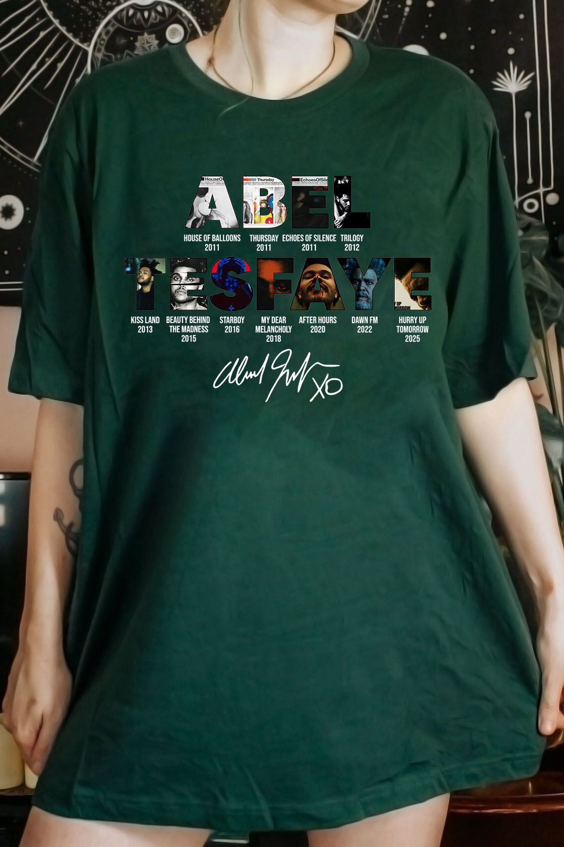 abeltesfaye Theweeknd WOMEN shirt