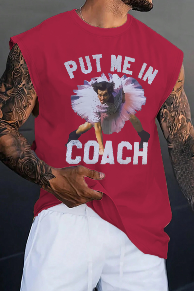 Ace Ventura Put Me In Coach Jim Carrey Funny Tank
