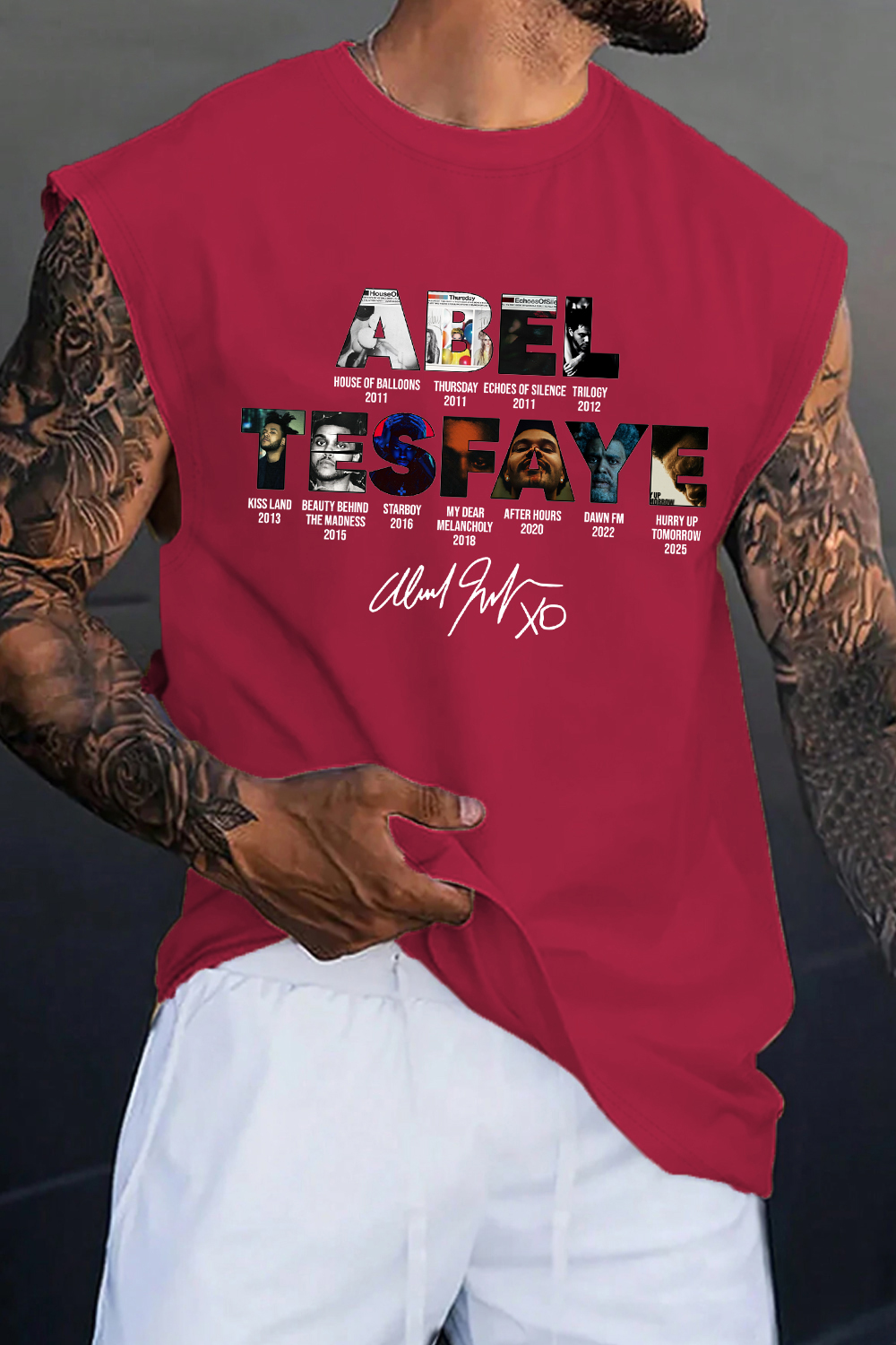 abeltesfaye Theweeknd men tank