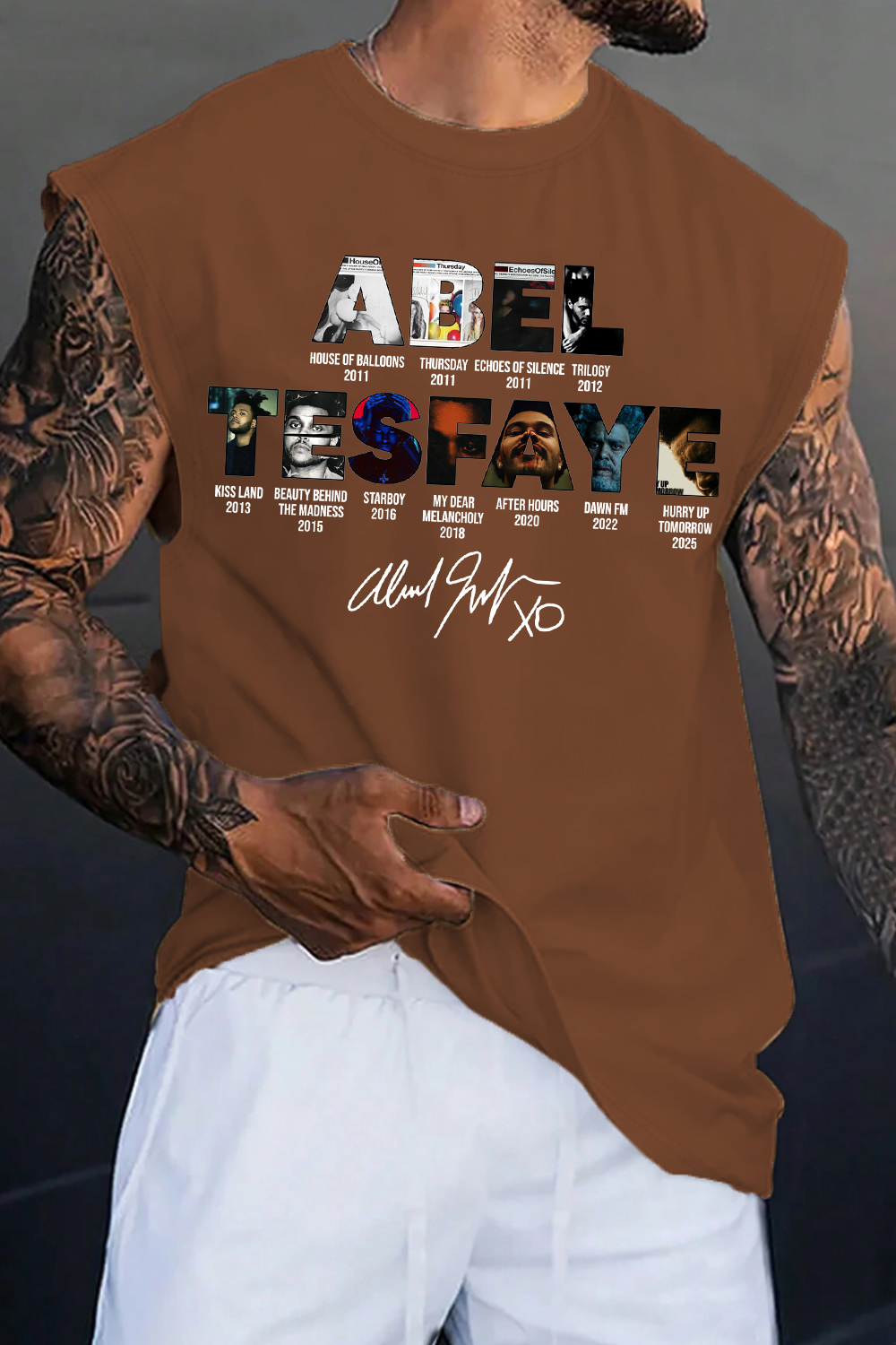abeltesfaye Theweeknd men tank