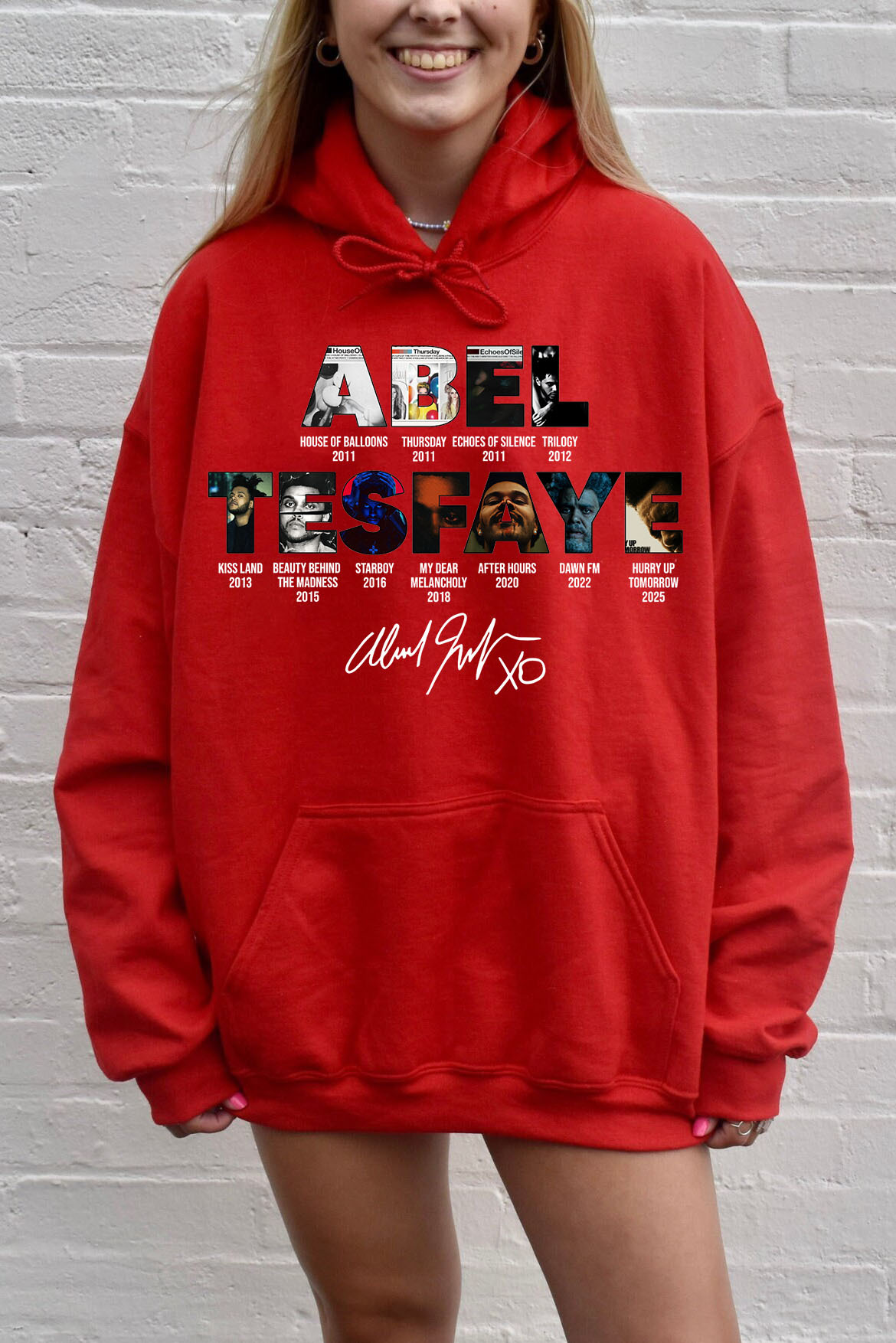 abeltesfaye Theweeknd Women Hoodie