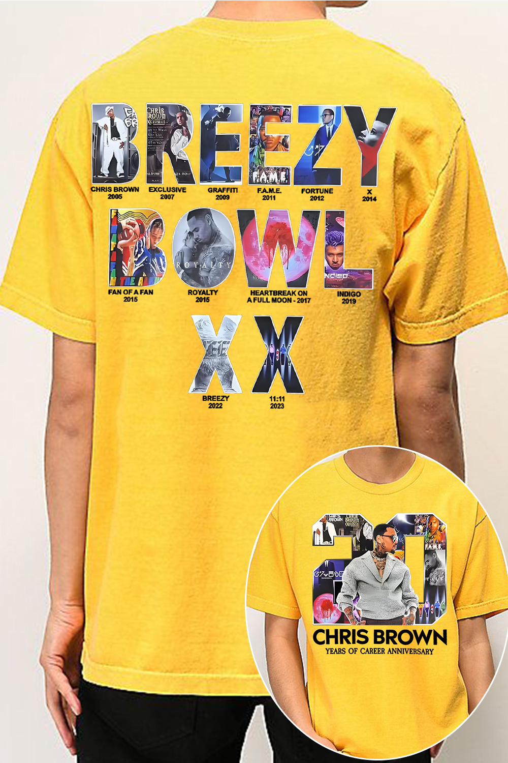 cb 2-side printed Tee