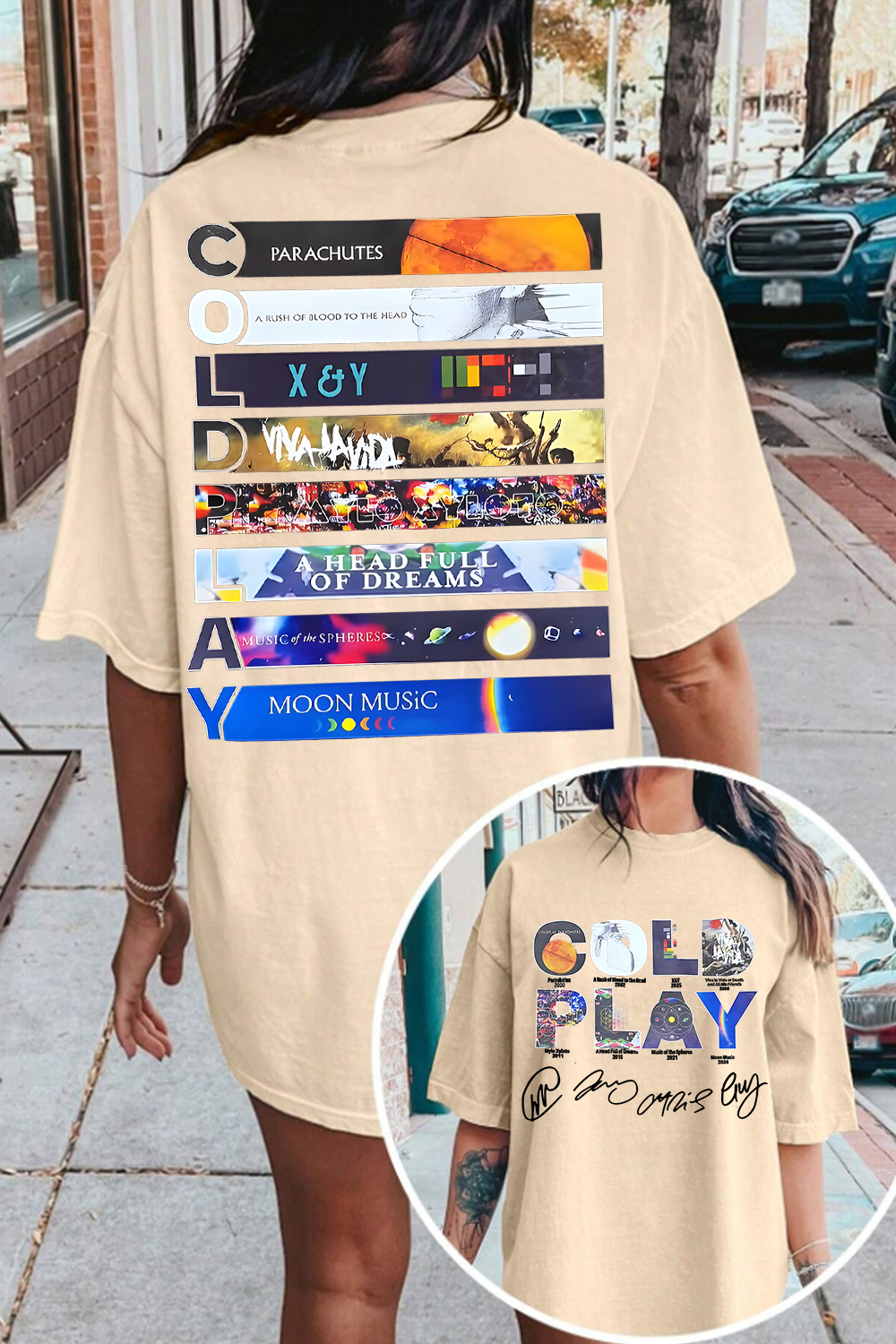 coldplay 2025 shirt For Women