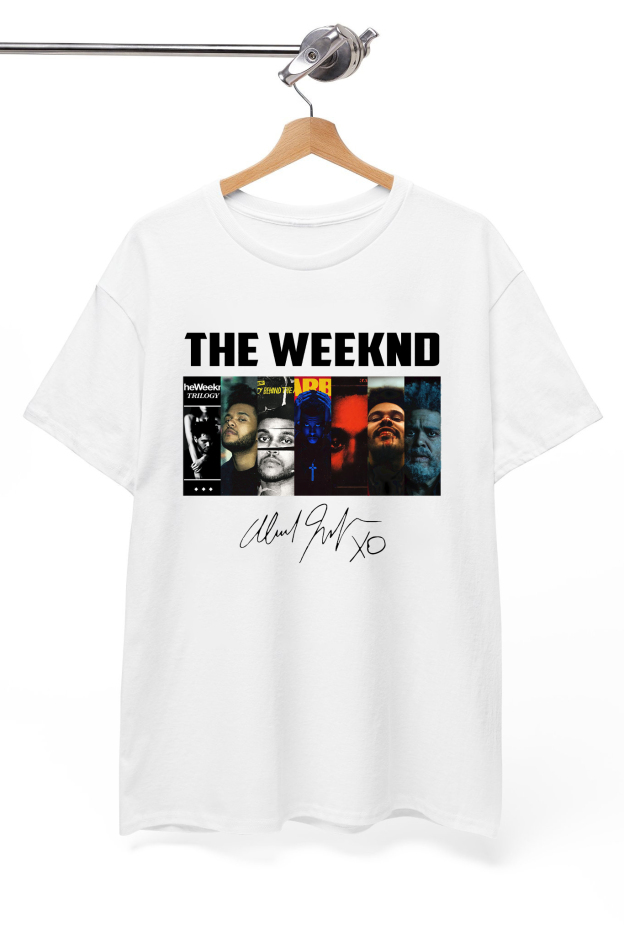 The Weeknd Albums Collection Shirt, Vintage The Weeknd Men Shirt