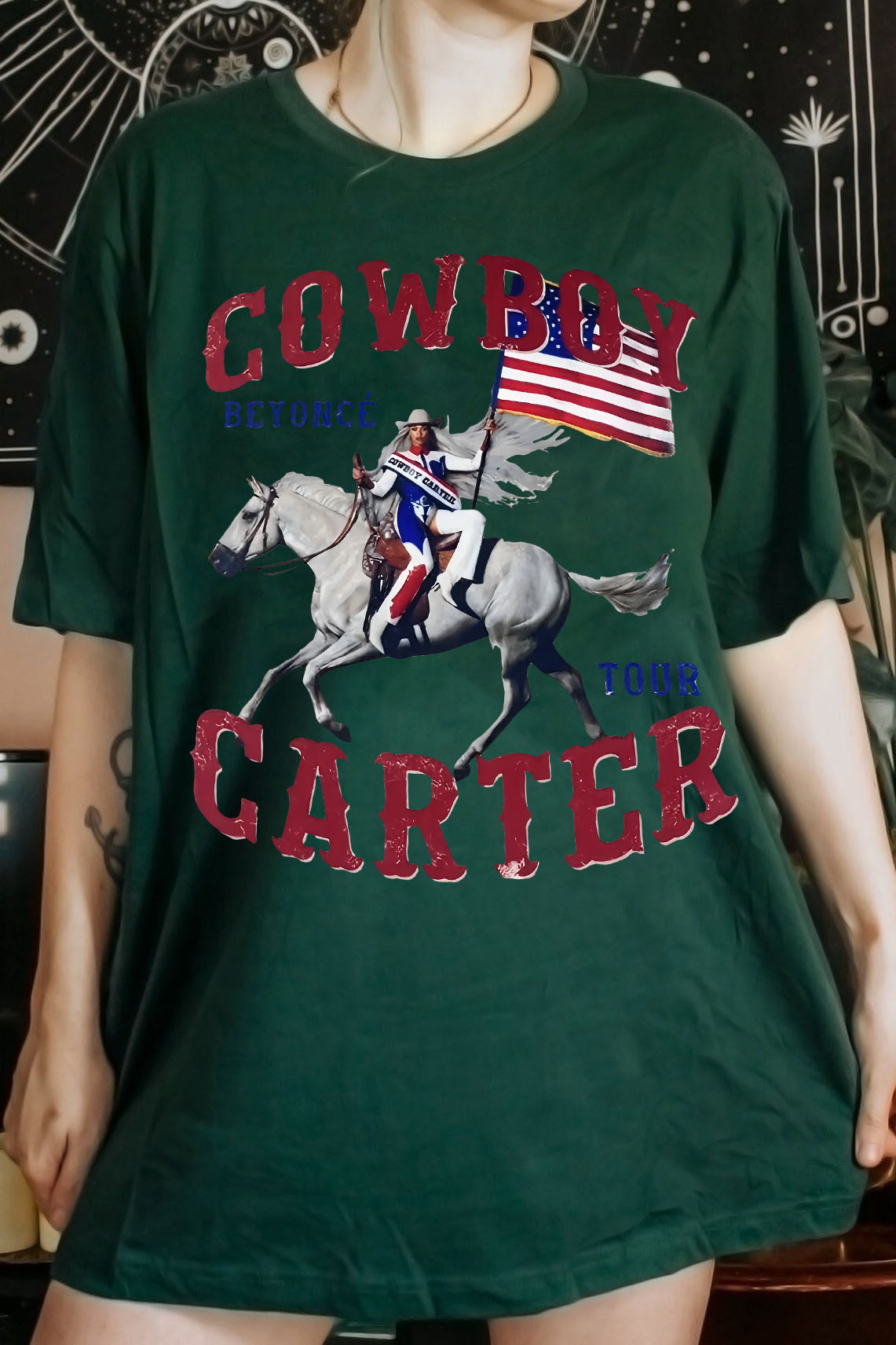 Beyoncé Cowboy Carter Merch Tee For Women