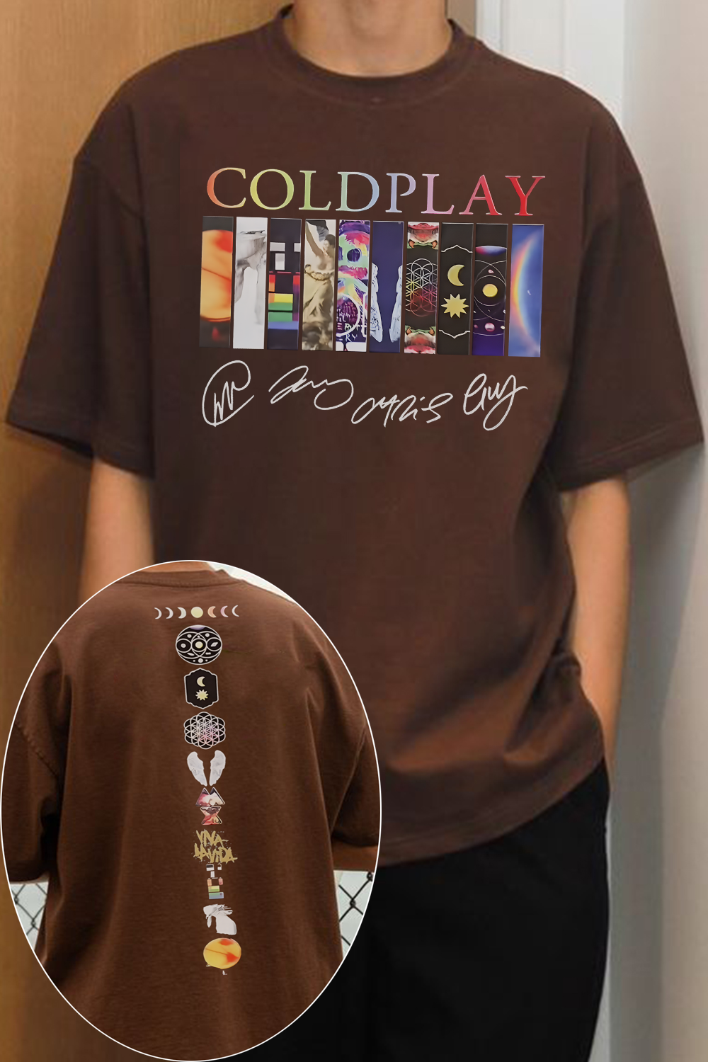 coldplay  T-shirt