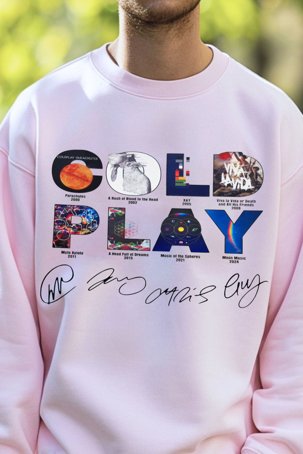 Coldplay sweatshirt For men