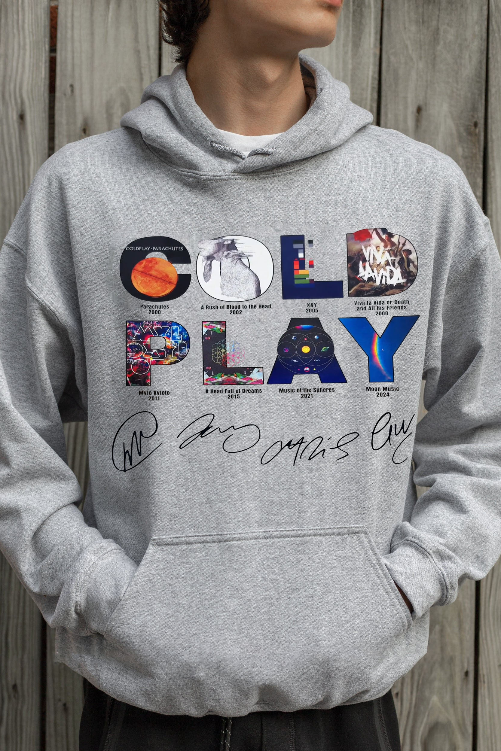 Coldplay HOODIE For men
