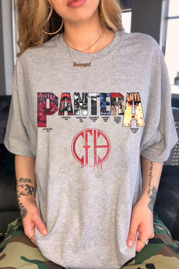 pantera short sleeve t-shirt