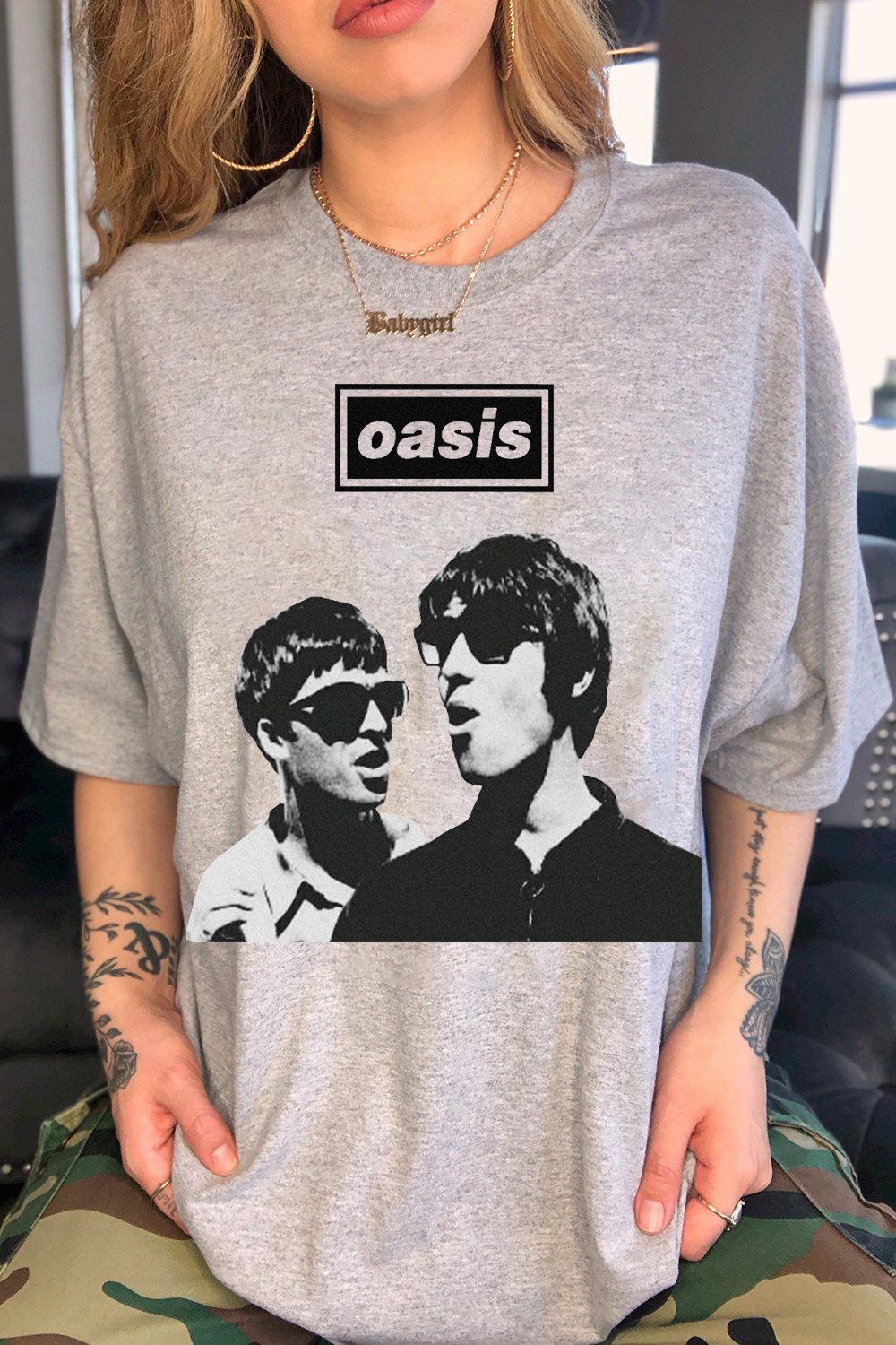 Oasis Unisex T Shirt Definitely Maybe Promo Official Reunion Tour 2025