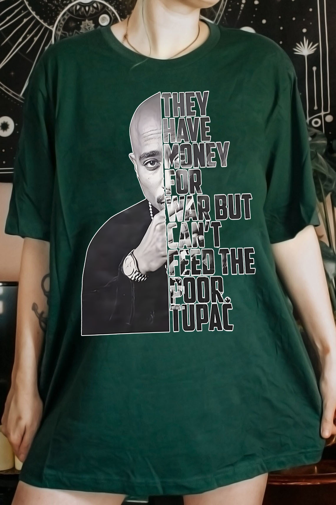 tupac isgoat shirt For Women