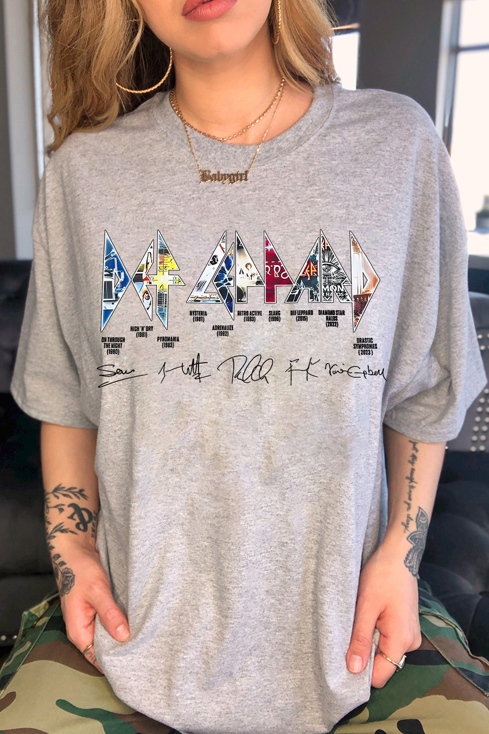 DEF LEPPARD Album WOMEN T-shirt