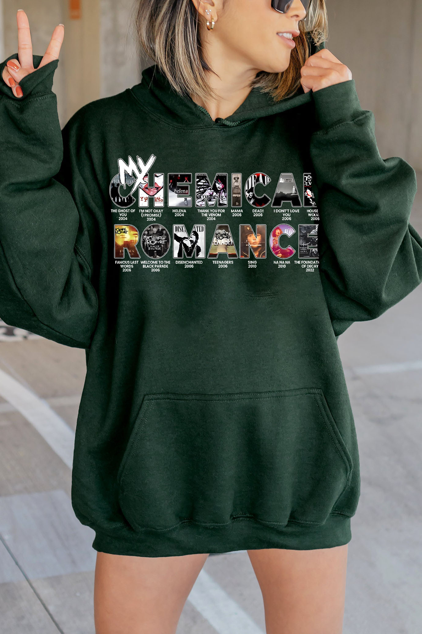 MCR concert 2025 hoodie For women