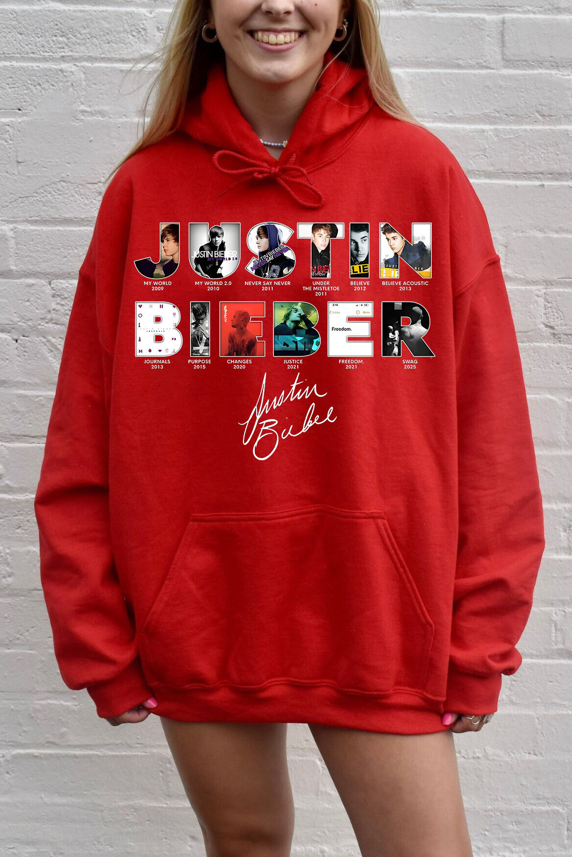 Justin Bieber fans hoodie For Women