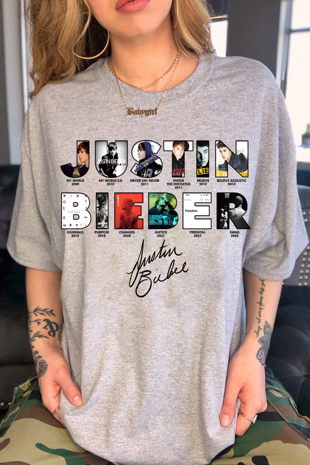 Justin Bieber Shirt For Women