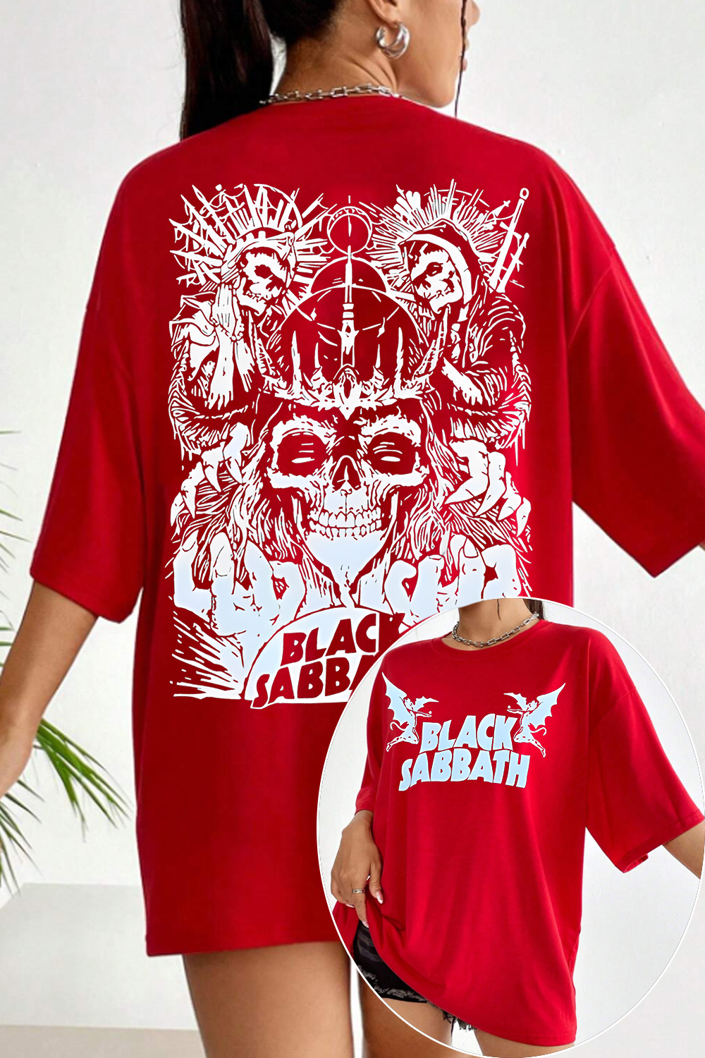 blacksabbath Ozzy women tee