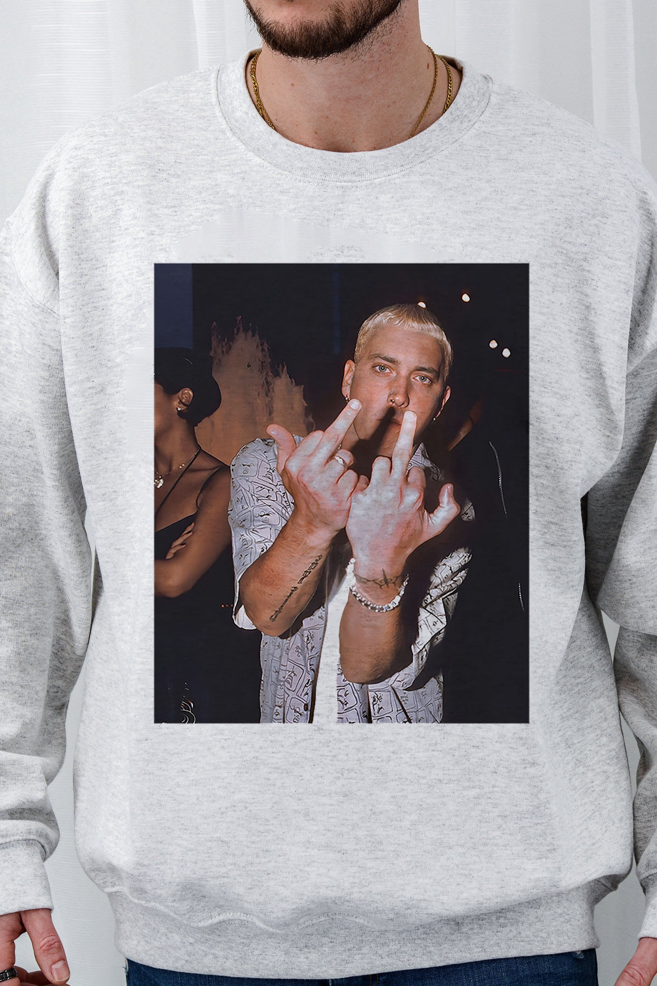 Eminem Pullover Sweatshirt-MEN