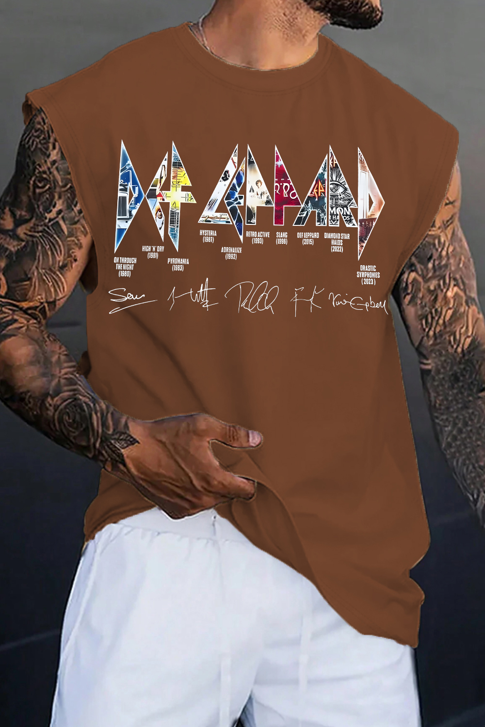 DEF LEPPARD Album Vest