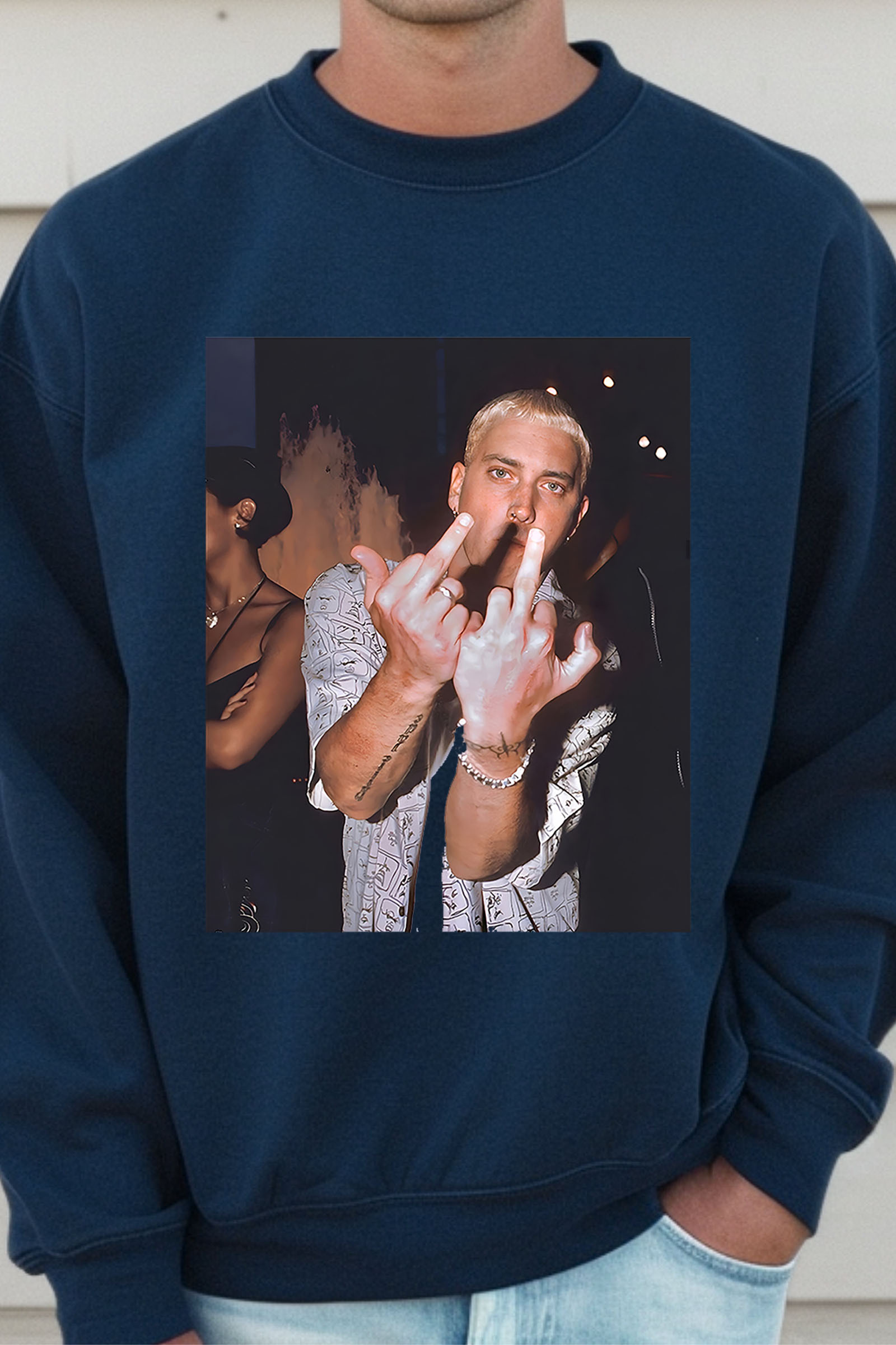 Eminem Pullover Sweatshirt-MEN