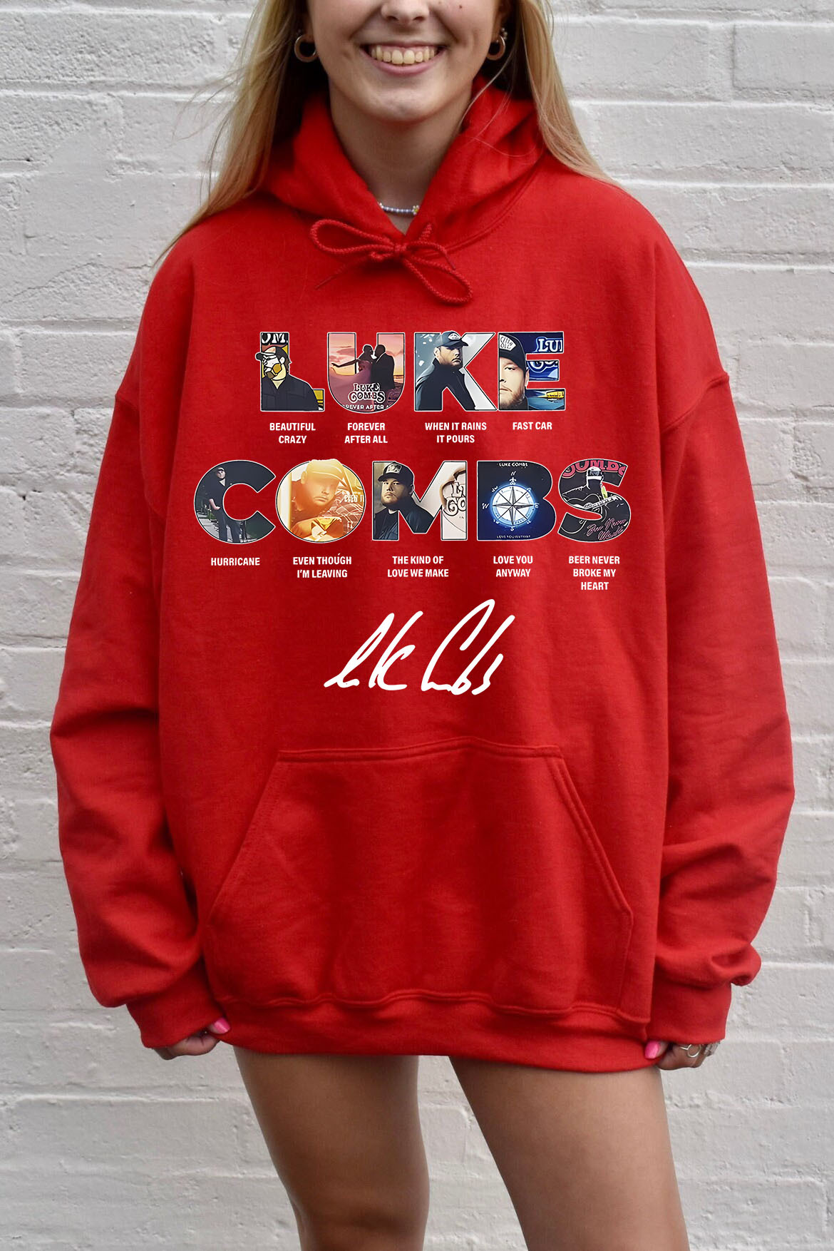 Luke Combs Tour 2025 Hoodie For Women