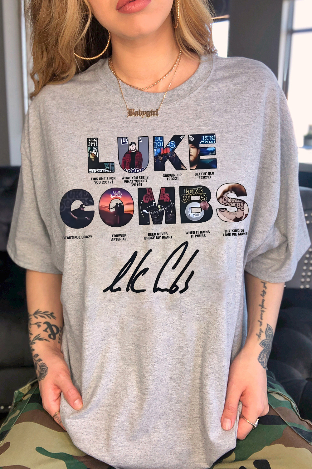 🤩🤩 Luke Combs Concert Tee For Women