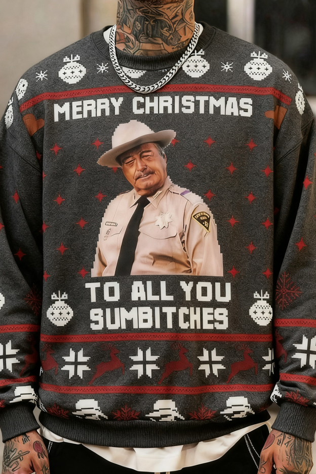 Smokeyandthebandit Christmas Printed Sweatshirt