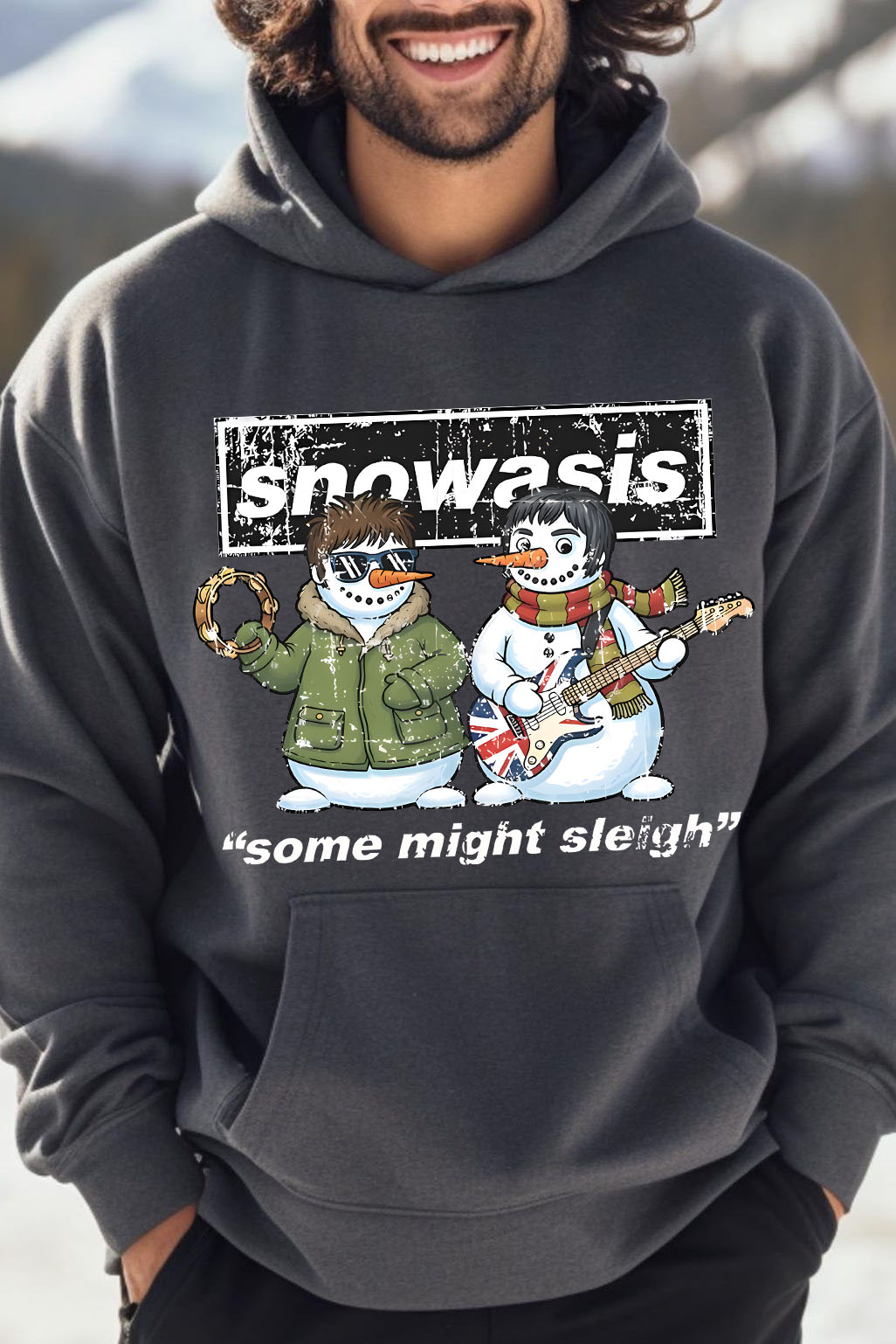 The NEW “Snowasis” Christmas Unisex Hoodie