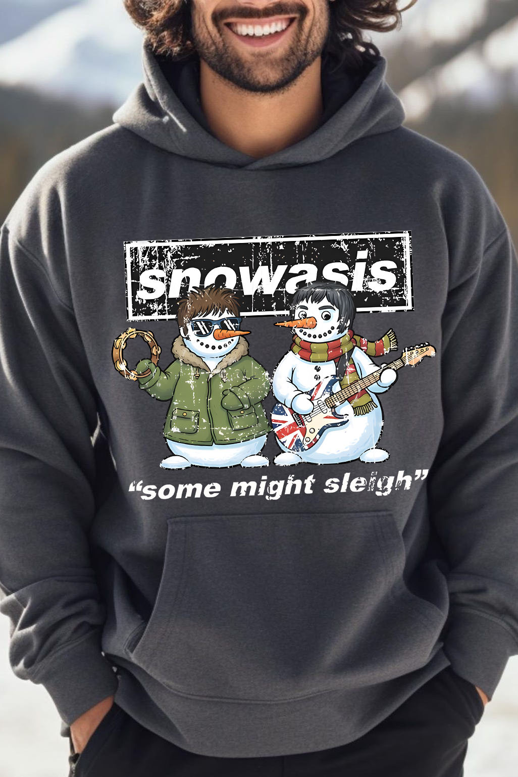 The NEW “Snowasis” Christmas Unisex Hoodie