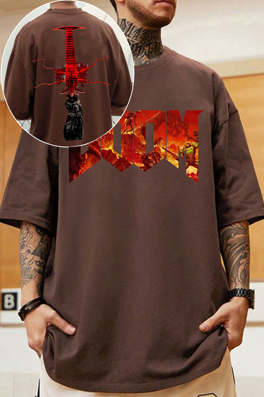 Doom Slayer Crucible Sword Shirt