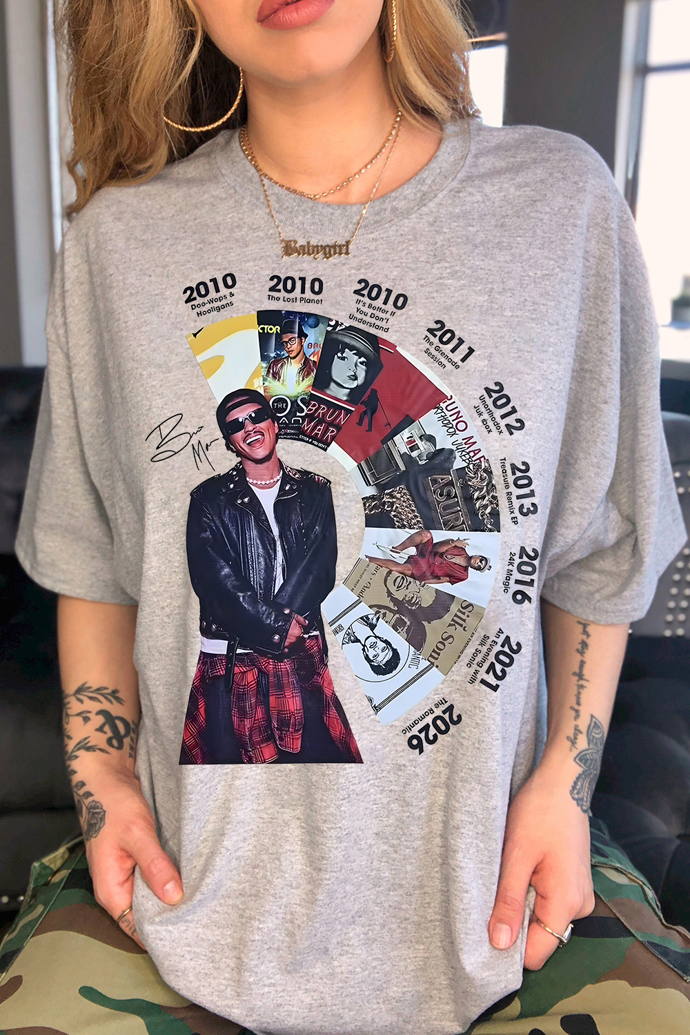 I Love Bruno Mars’Music 🔥🔥 Tee