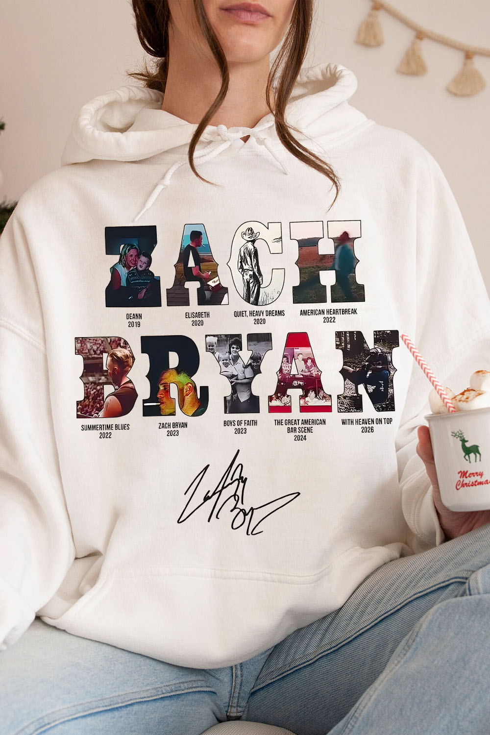 Zach Bryan Fans Women Hoodie