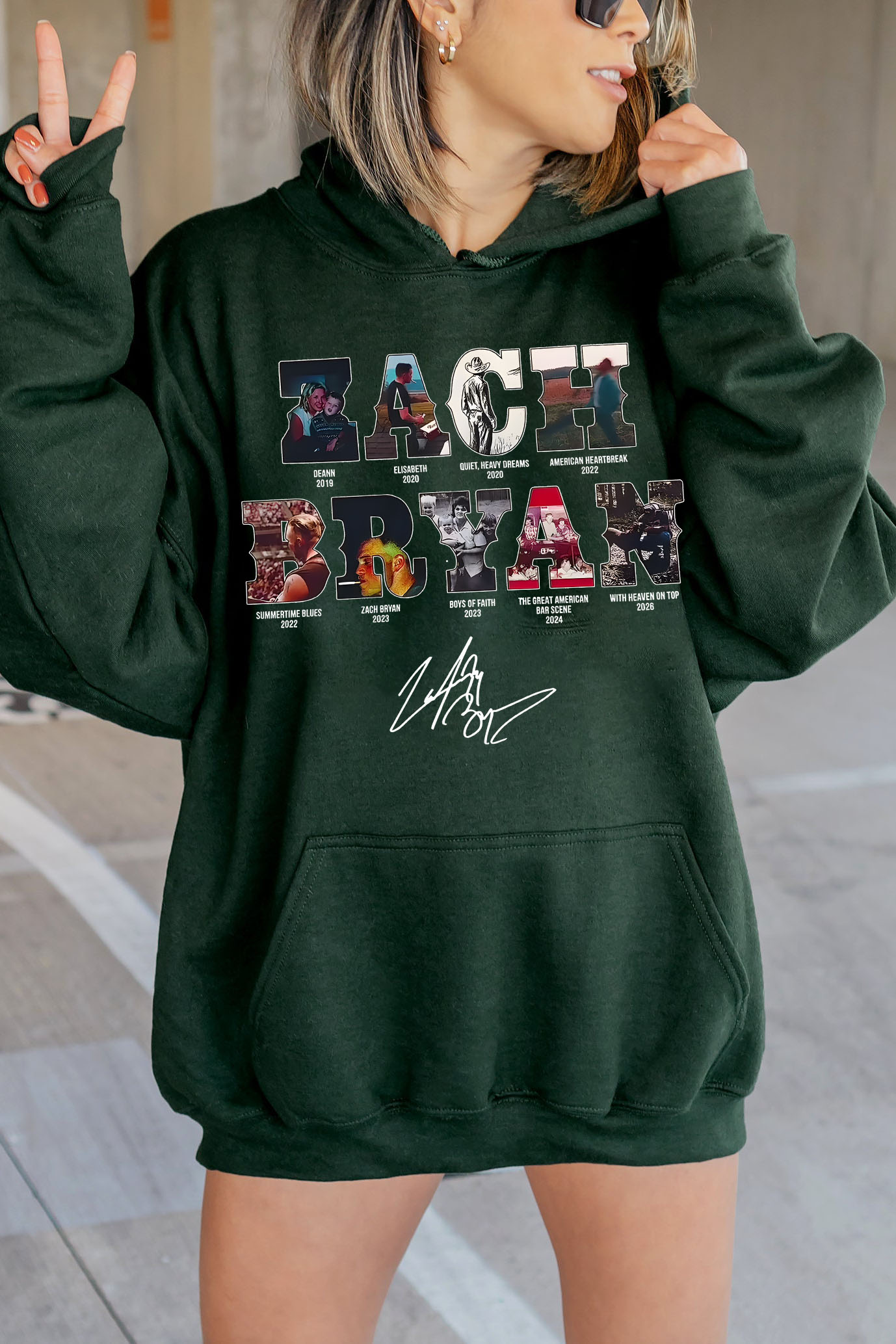 Zach Bryan Fans Women Hoodie